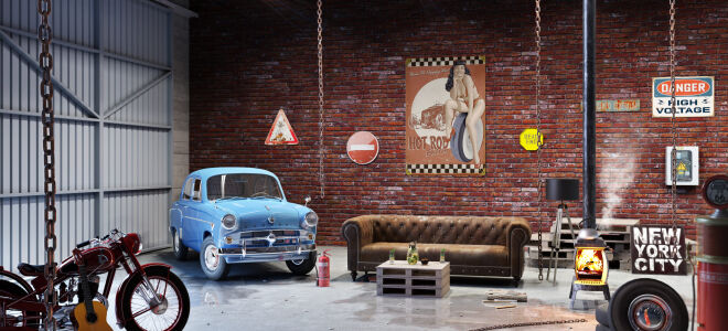 Гараж мечты: когда бетон, кирпич и немного здравого смысла решают всё