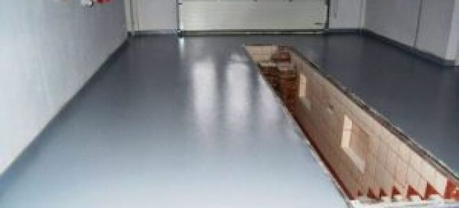 Чем покрасить пол в гараже?