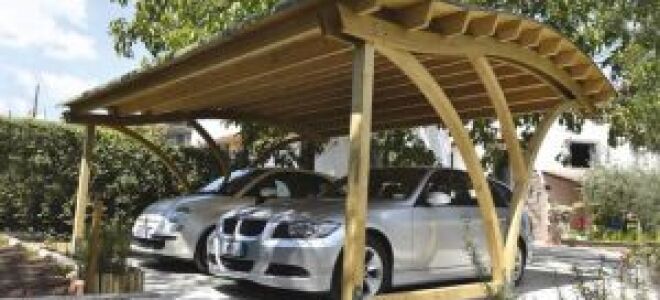 Навес для автомобиля